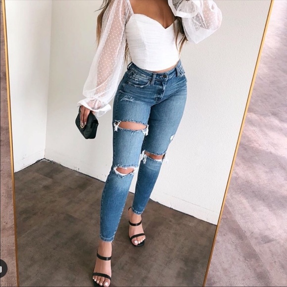 Eunina mom jeans Clearance